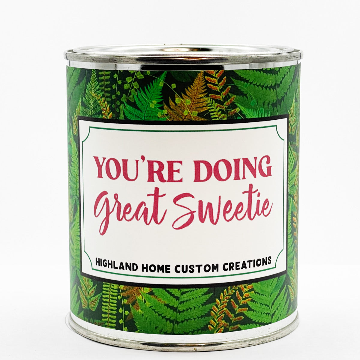 Great Sweetie Custom Candle