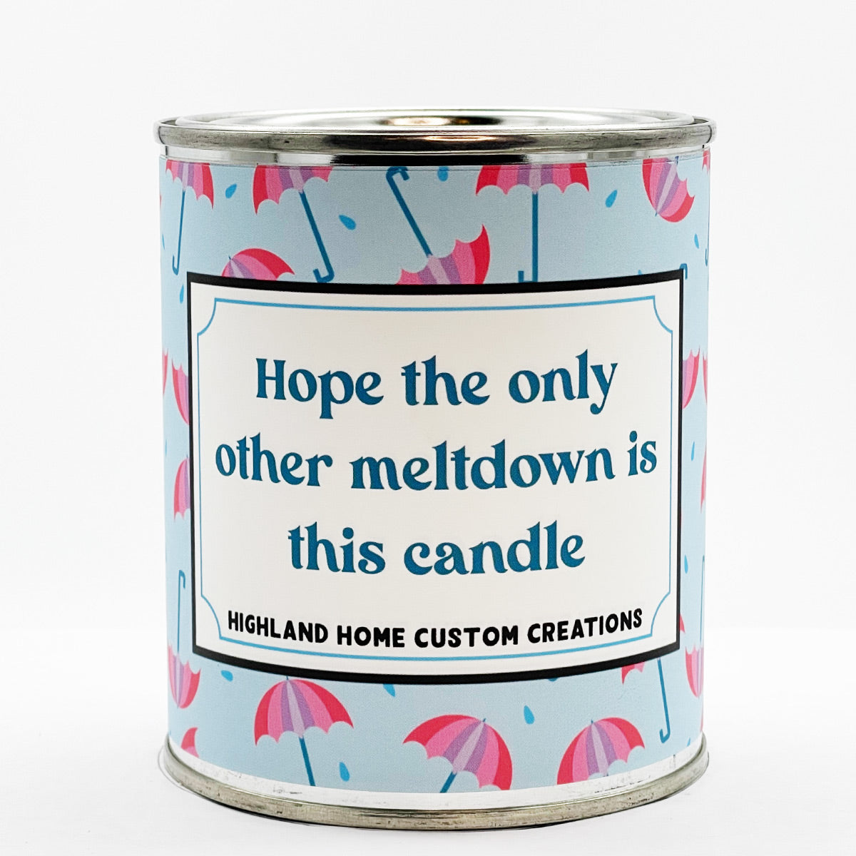 Meltdown Custom Candle