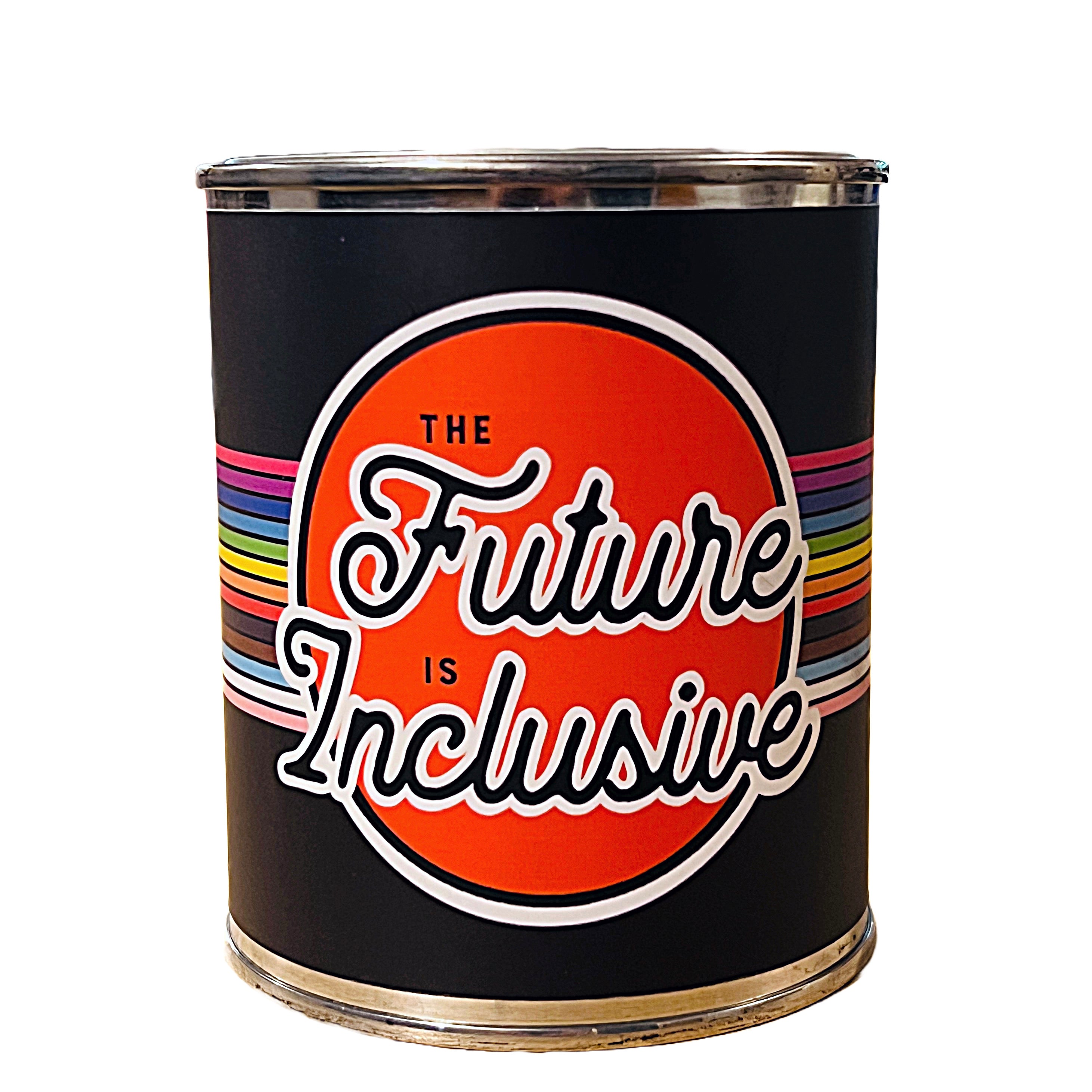 The Future Is Inclusive Custom Candle